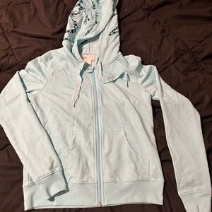 Stussy Aqua Blue Hoodie